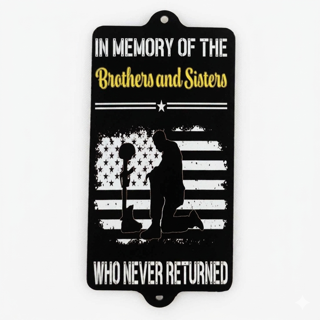 Decal Frames Insert - Remembering Lost Soldiers Decal